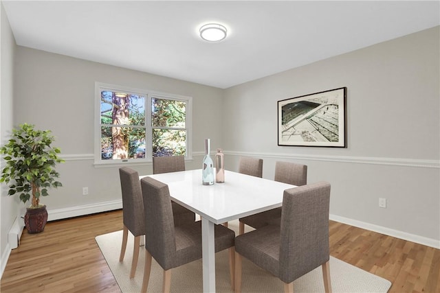 2 Requa St, Briarcliff Manor, NY 10510 - dining room with light wood-type flooring and baseboards