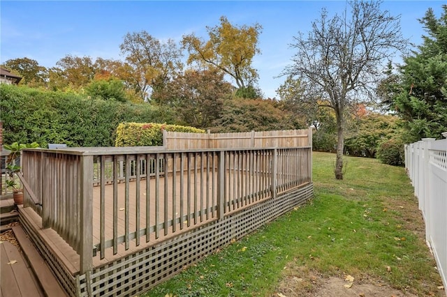 view of gate with a yard