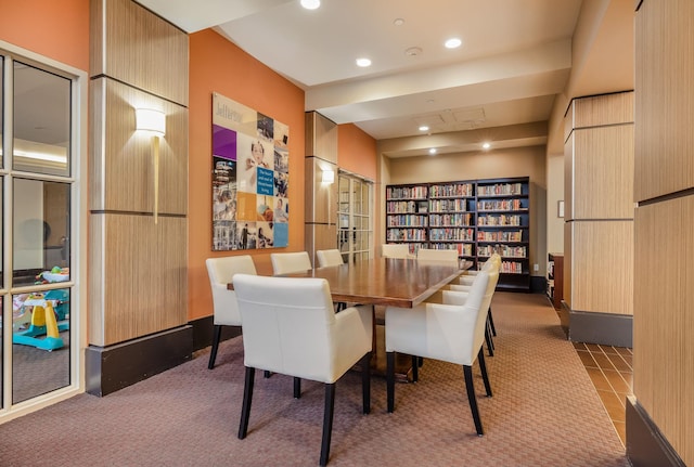 view of dining room