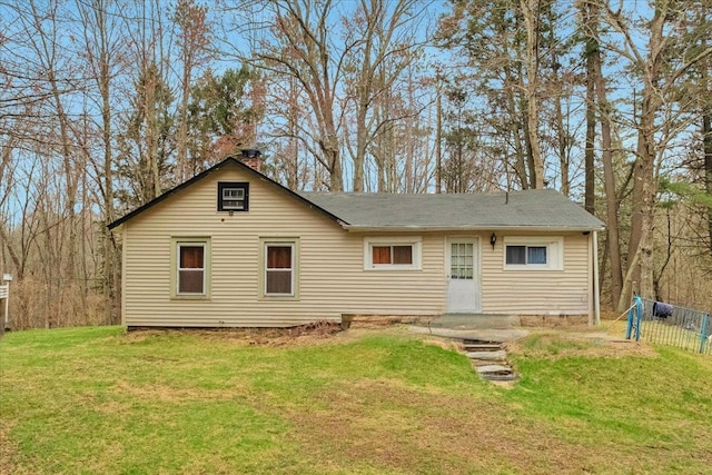 350 W Shore Dr, Carmel, NY 10512 - back of property featuring a chimney
