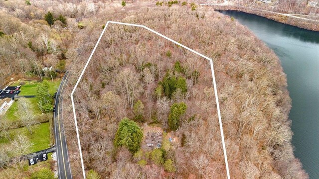 350 W Shore Dr, Carmel, NY 10512 - view of property location with property boundaries highlighted and a nearby body of water