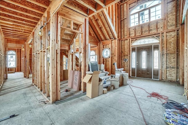 miscellaneous room with plenty of natural light