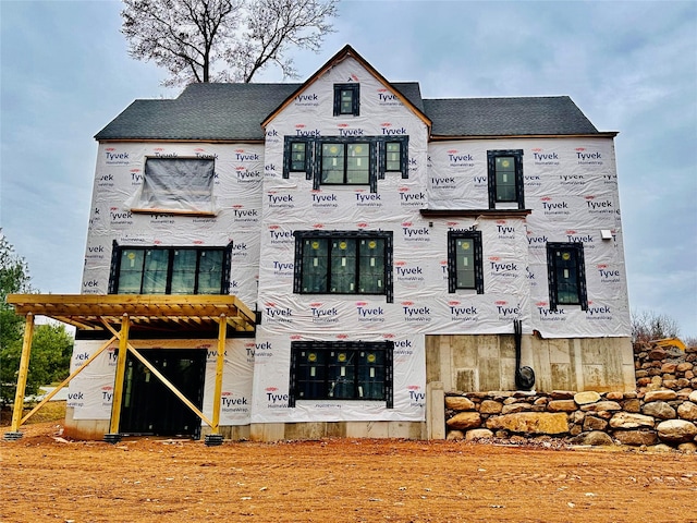 view of property in mid-construction