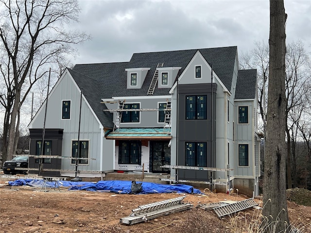 view of rear view of house