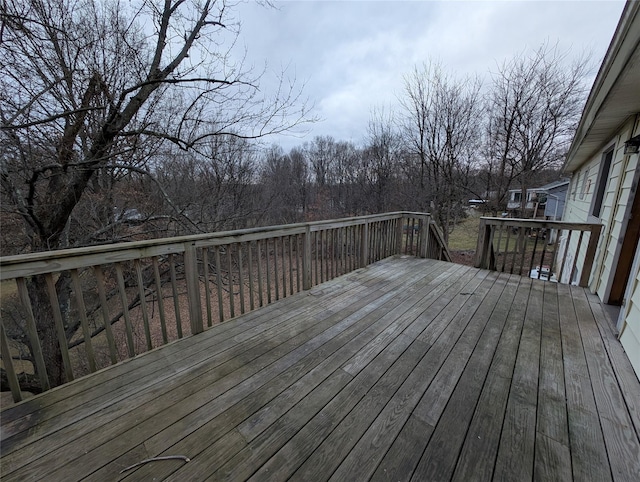 view of deck