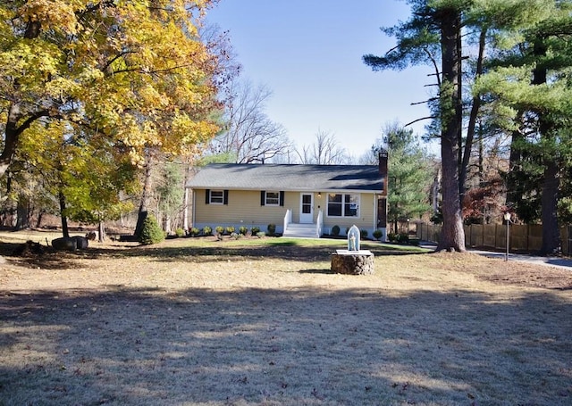 view of front of house