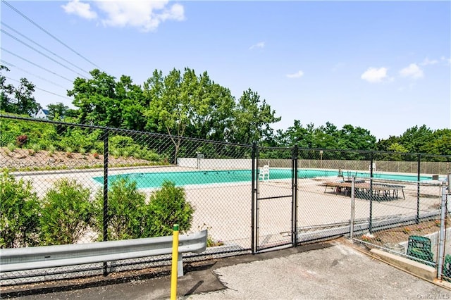 view of swimming pool