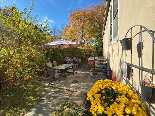 view of patio