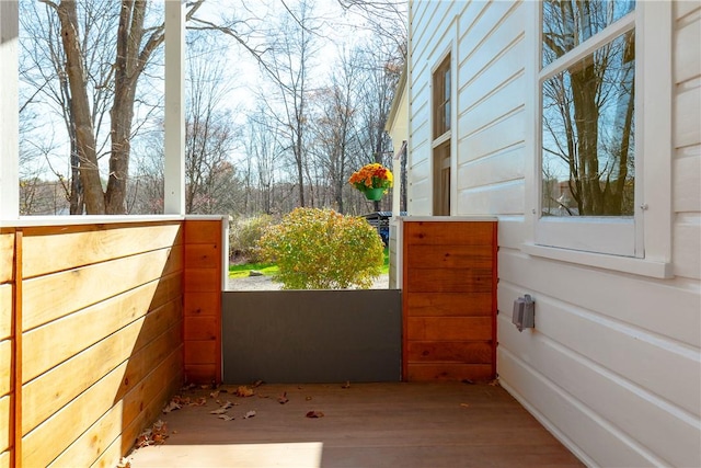 view of patio / terrace featuring a deck