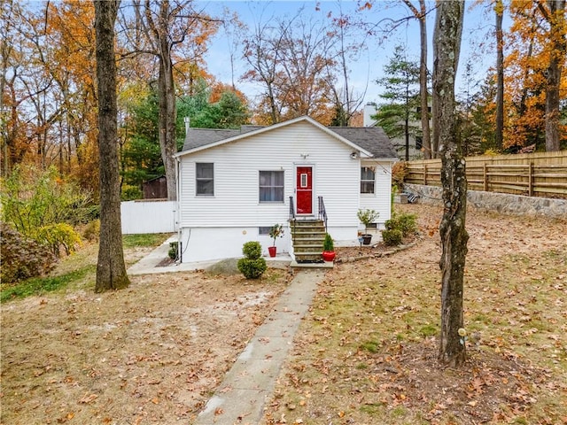 view of front of house