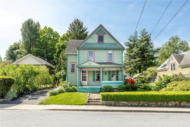 victorian home with a porch