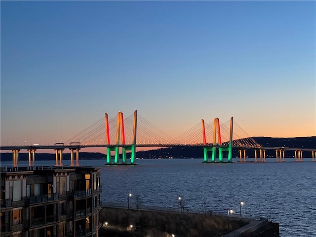 11 River St Unit 401, Sleepy Hollow, NY 10591 - water view featuring a notable bridge