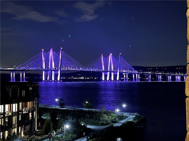 11 River St Unit 401, Sleepy Hollow, NY 10591 - water view with a notable bridge