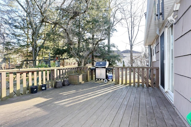 view of deck