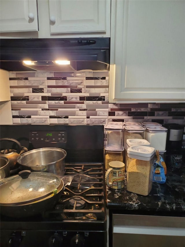 1668 Rte 9 Unit 10B, Wappingers Falls, NY 12590 - kitchen view of stove and decorative backsplash