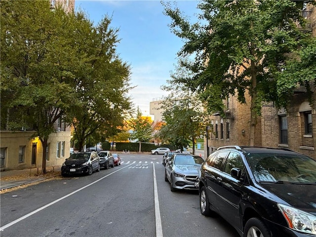 view of street