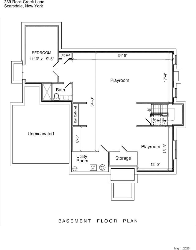 239 Rock Creek Ln, Scarsdale, NY 10583 - floor plan / room layout