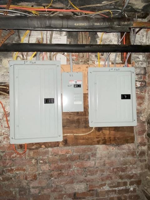 utilities with electric panel