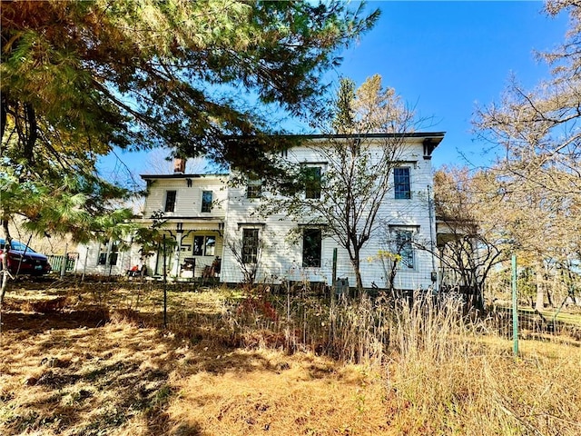 view of rear view of house