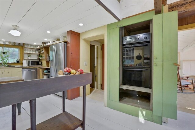 kitchen featuring appliances with stainless steel finishes and sink