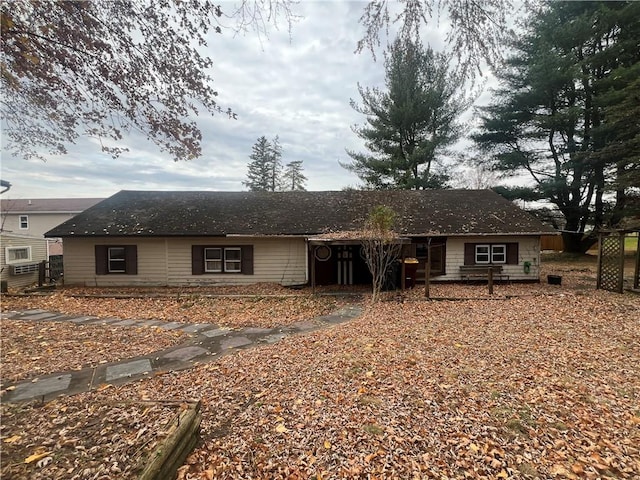 view of ranch-style home