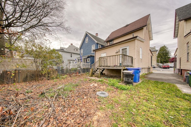 view of back of house