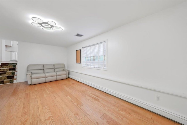 interior space with wood-type flooring