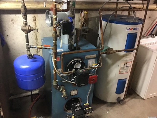 utilities featuring water heater