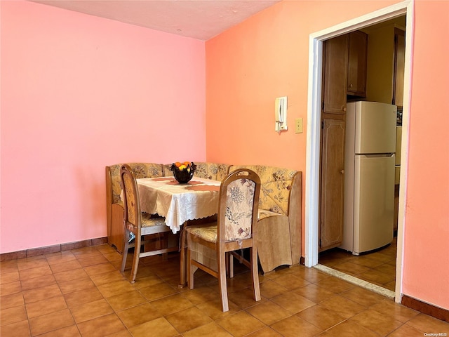 view of dining area