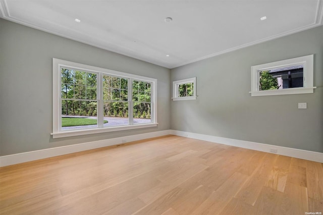 293 Beaver Dam Rd, Brookhaven, NY 11719 - empty room with light wood finished floors and baseboards