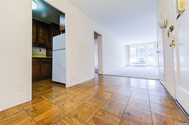 interior space with light colored carpet