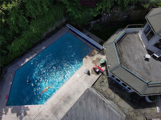 view of pool