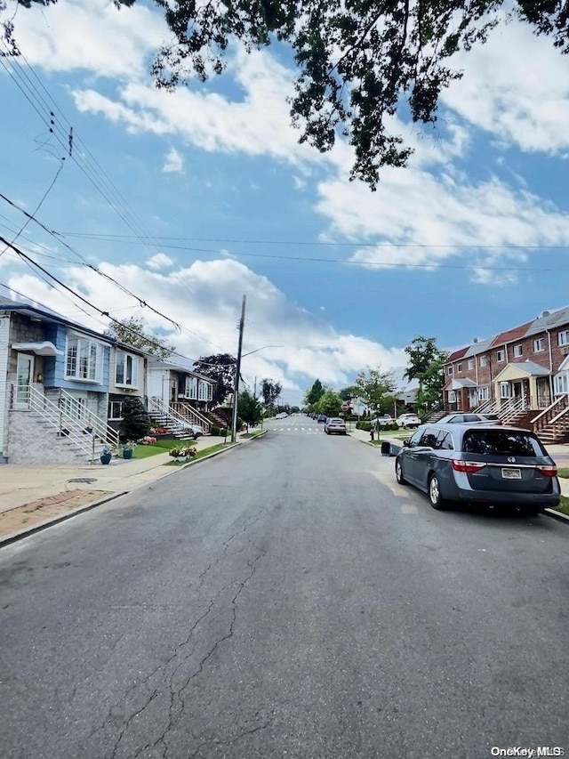 view of road