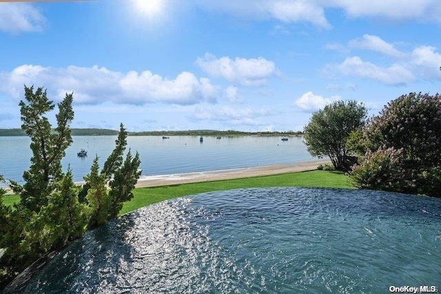 property view of water