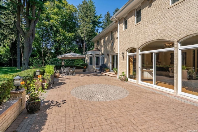 view of patio