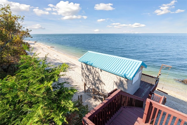 70 Crane Neck Rd, Setauket, NY 11733 - exterior space featuring a beach view
