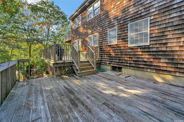 view of deck