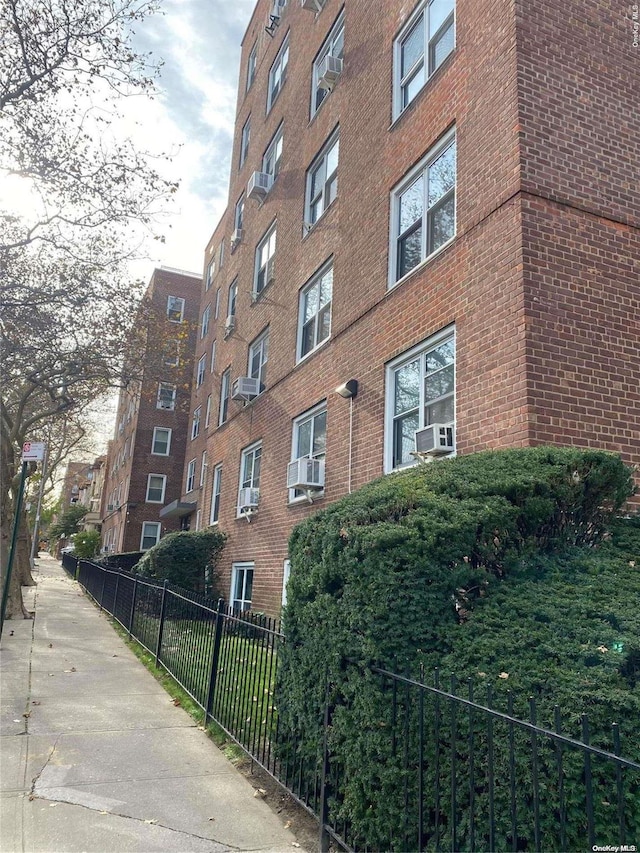 view of property featuring cooling unit