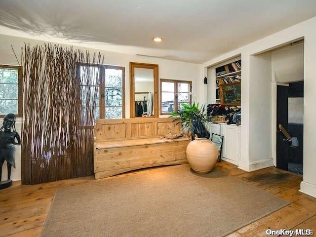 143 Piping Rock Rd, Locust Valley, NY 11560 - sitting room featuring wood finished floors, plenty of natural light, and recessed lighting