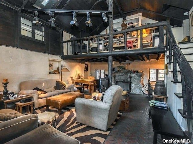 143 Piping Rock Rd, Locust Valley, NY 11560 - common area with a towering ceiling