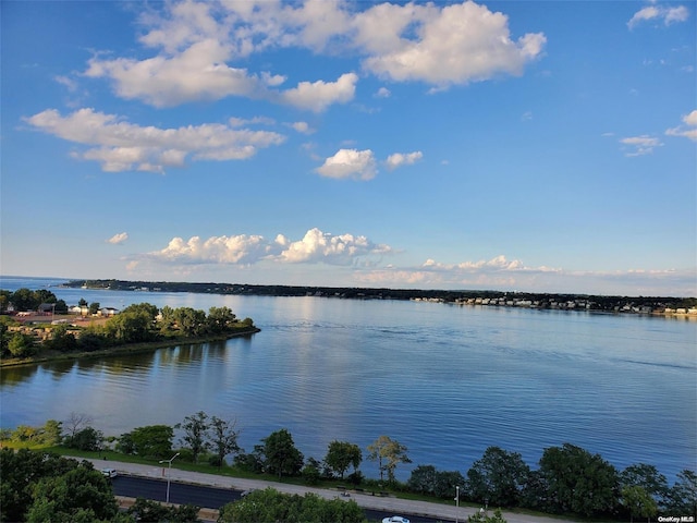 property view of water