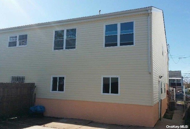 view of home's exterior featuring central air condition unit