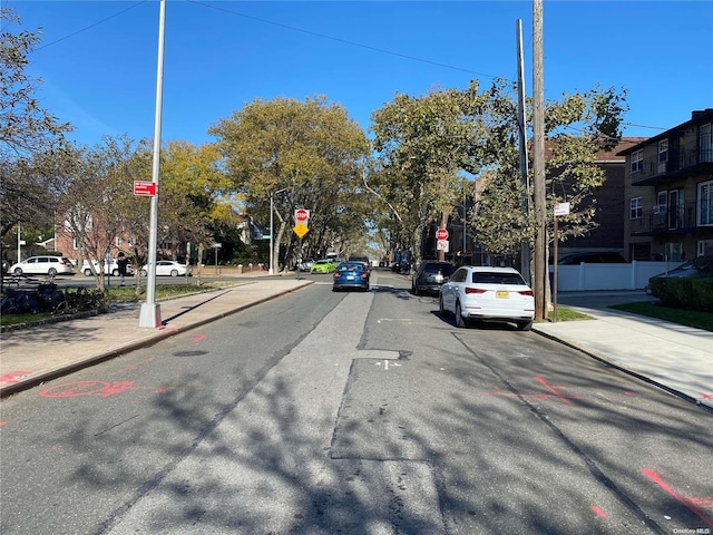 view of street