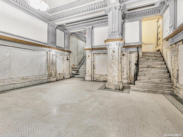 41 Convent Ave Unit 5N, New York Manhattan, NY 10027 - below grade area with stairs