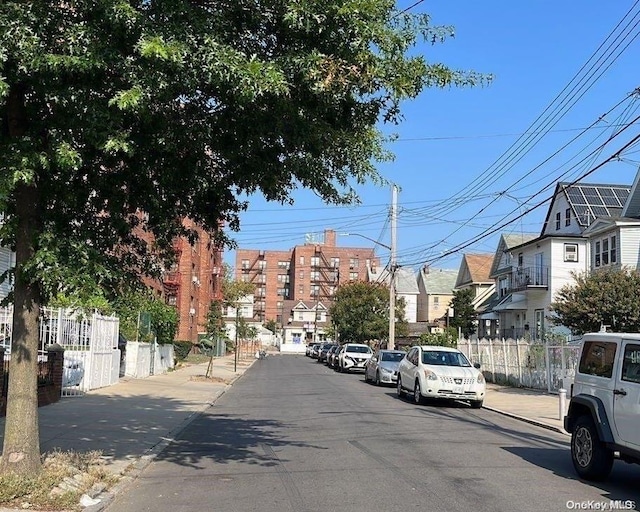 view of street