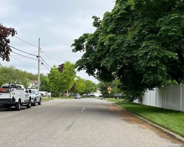 view of street