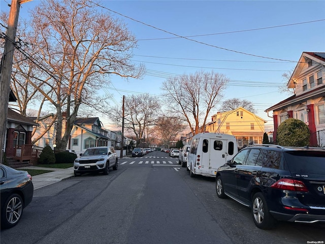 view of street