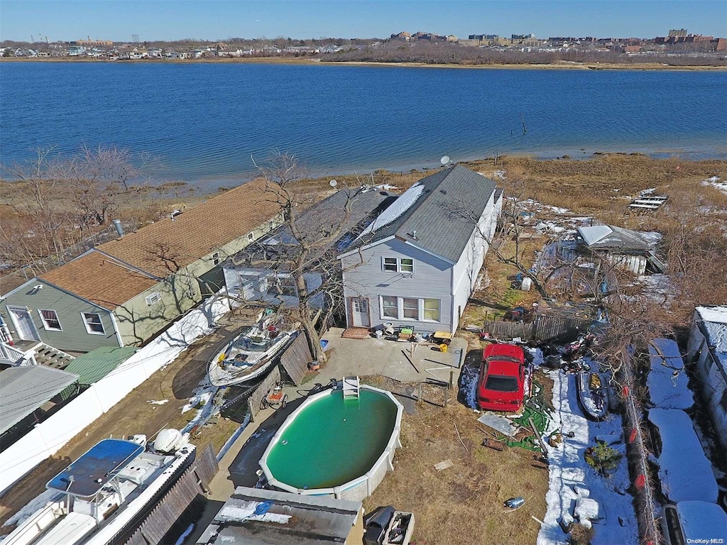 538 Bch 43rd St, Far Rockaway, NY 11691 - bird's eye view of a large body of water