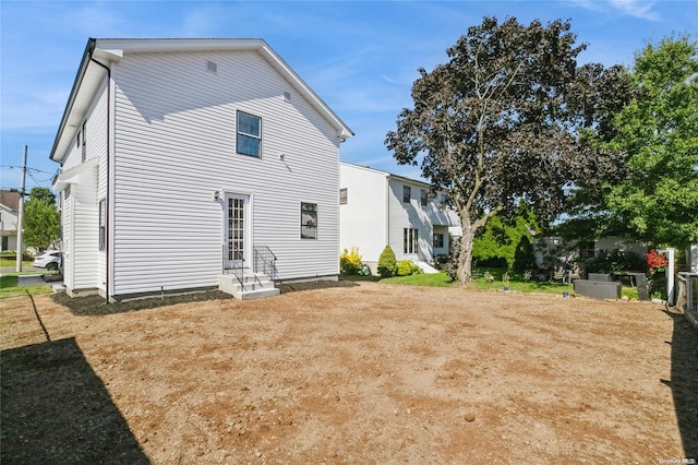 view of rear view of house