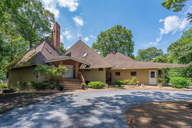 view of front of house